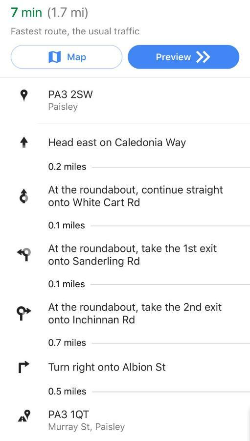 Glasgow Airport Holiday Home Paisley Exteriör bild